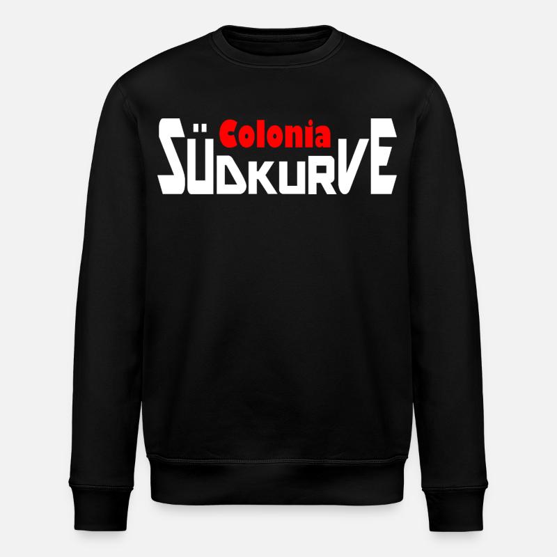 Die Kölner Fans - Stanley/Stella Unisex Bio-Sweatshirt ROLLER - Schwarz