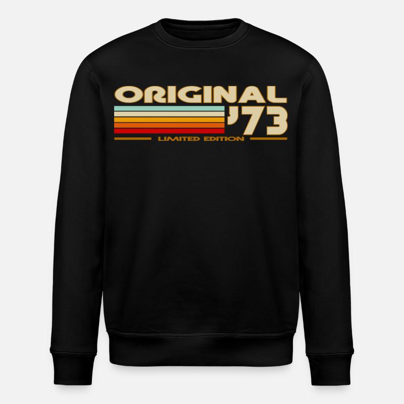 1973 - Sweat bio ROLLER Stanley/Stella Unisexe - noir