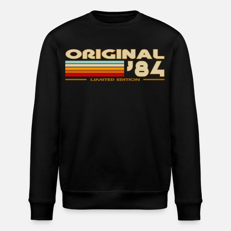 1984 - Sweat bio ROLLER Stanley/Stella Unisexe - noir