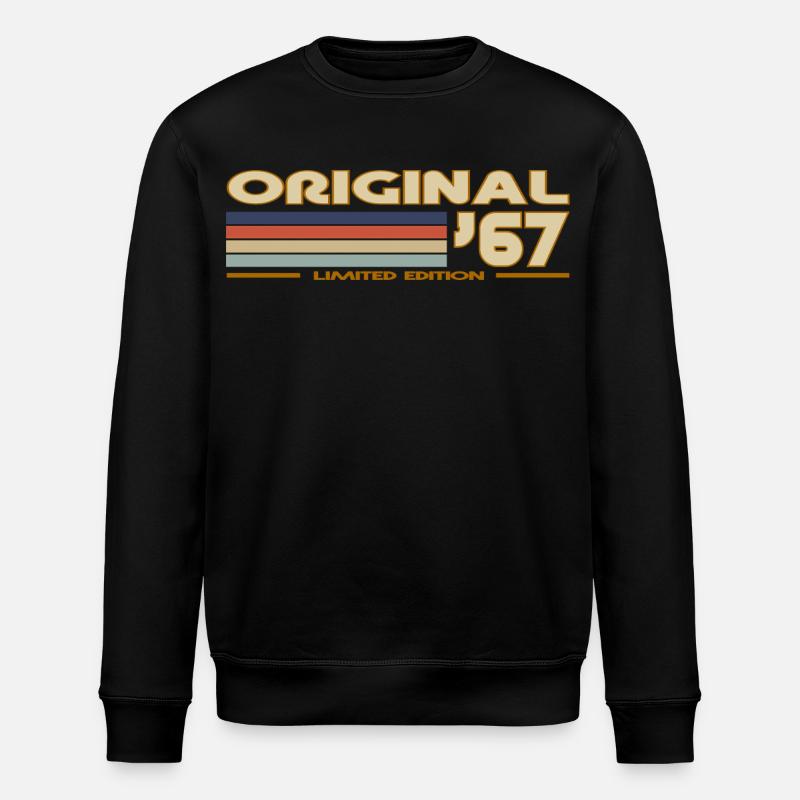 1967 - Sweat bio ROLLER Stanley/Stella Unisexe - noir