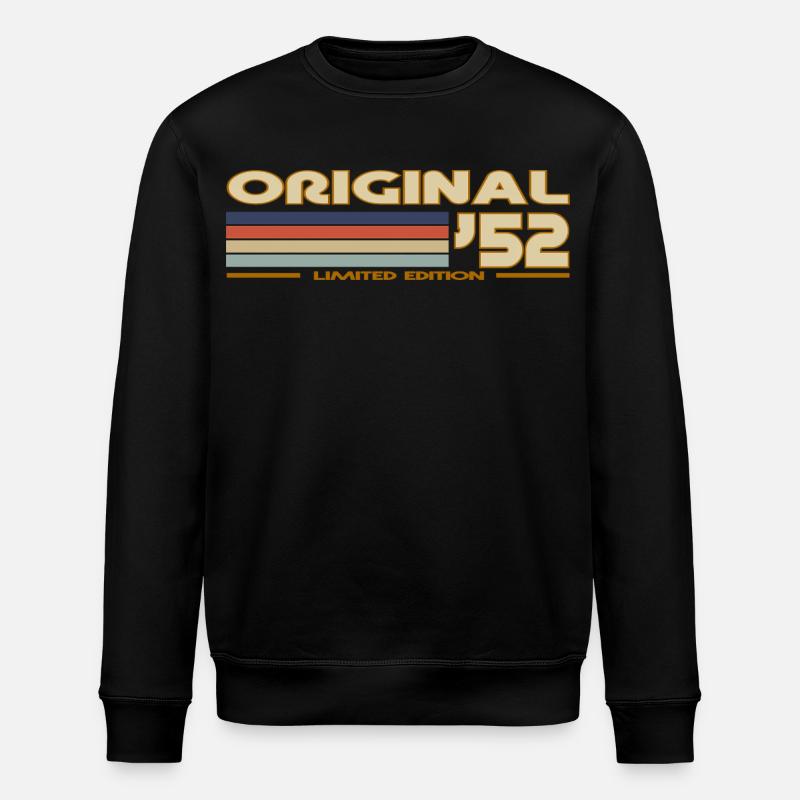 1952 - Stanley/Stella Unisex Bio-Sweatshirt ROLLER - Schwarz