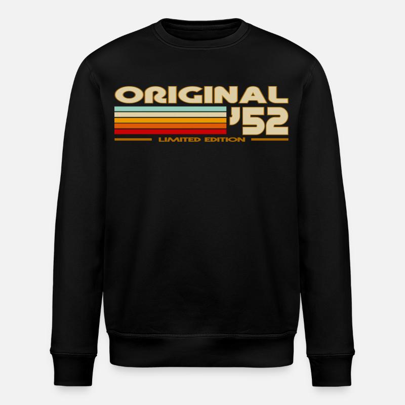 1952 - Stanley/Stella Unisex Bio-Sweatshirt ROLLER - Schwarz
