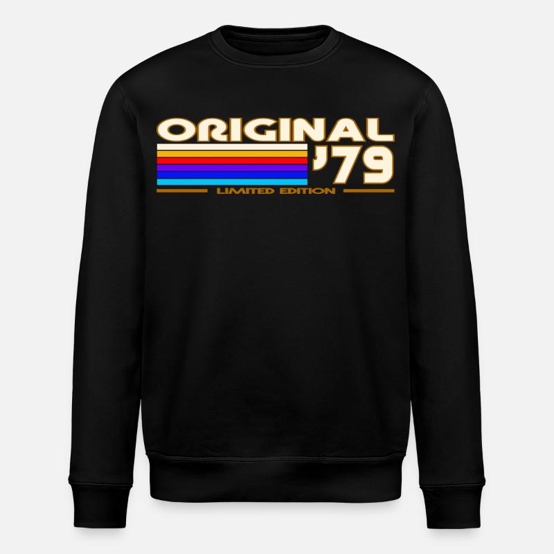 1979 - Stanley/Stella Unisex Bio-Sweatshirt ROLLER - Schwarz