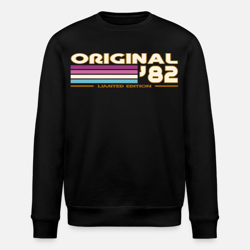 1982 - Stanley/Stella Unisex Bio-Sweatshirt ROLLER - Schwarz