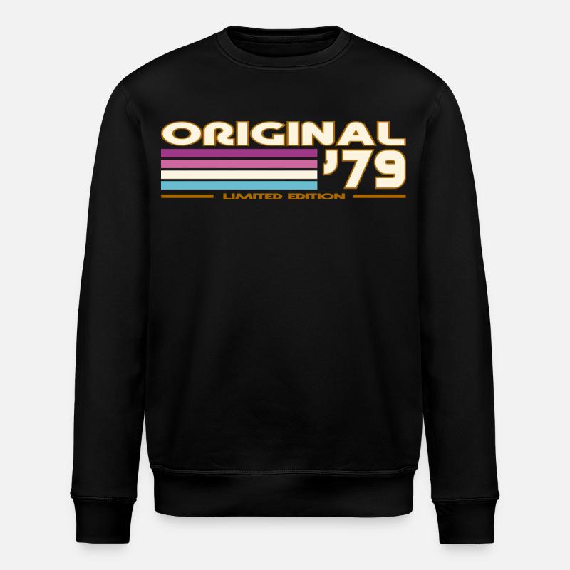 1979 - Stanley/Stella Unisex Bio-Sweatshirt ROLLER - Schwarz