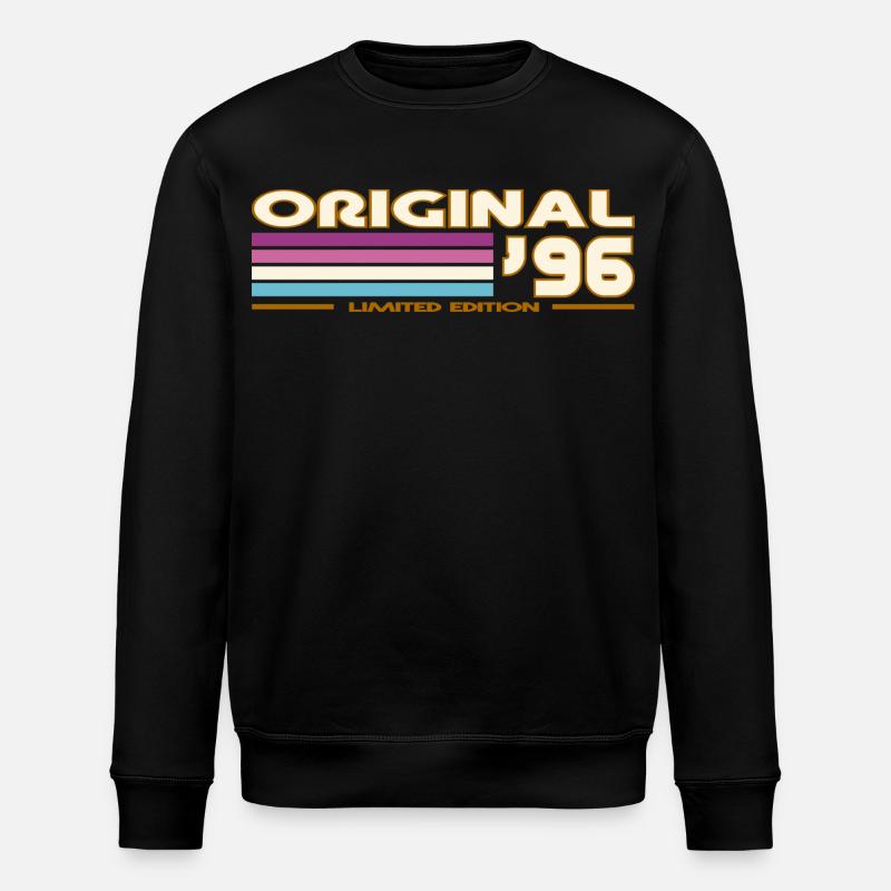 1996 - Stanley/Stella ROLLER Unisex Organic Sweatshirt - black
