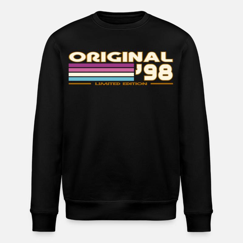 1998 - Stanley/Stella ROLLER Unisex Organic Sweatshirt - black