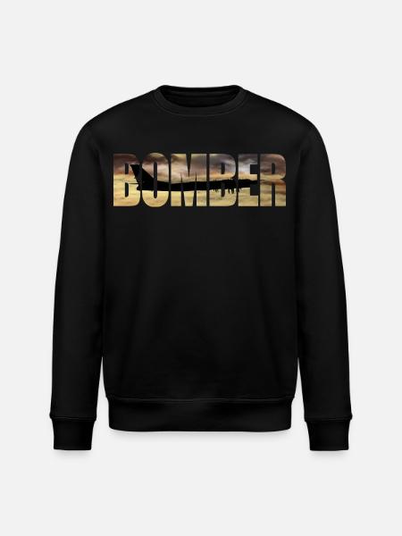 Bomber Tu-95 - Stanley/Stella ROLLER Unisex Organic Sweatshirt - black
