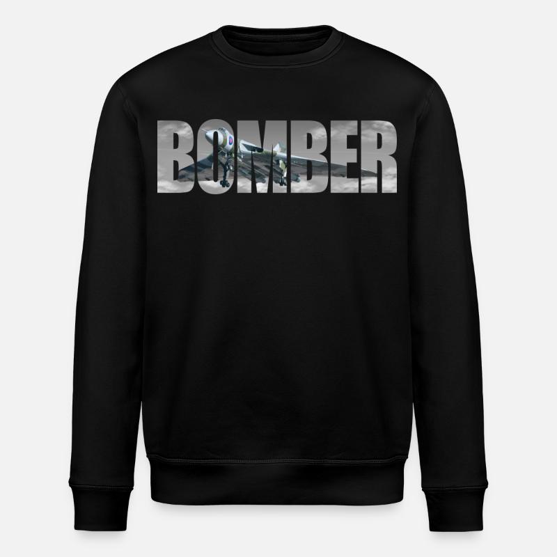 bombardier Avro 698 Vulcan - Sweat bio ROLLER Stanley/Stella Unisexe - noir