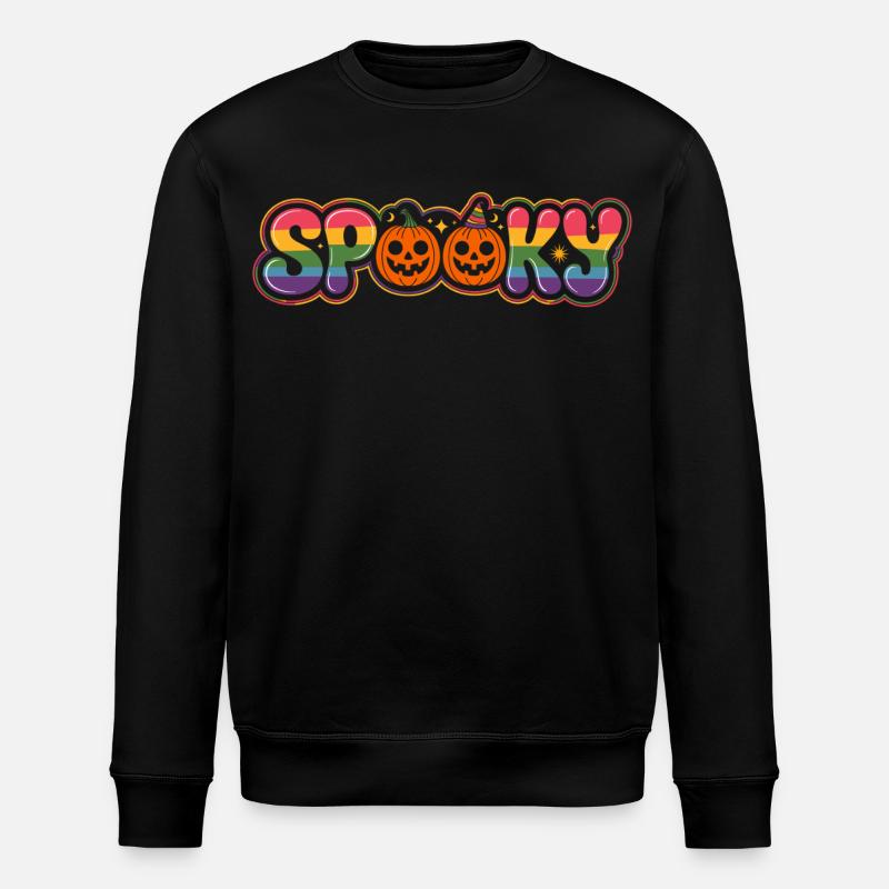 Arc-en-ciel effrayant Halloween - Sweat bio ROLLER Stanley/Stella Unisexe - noir