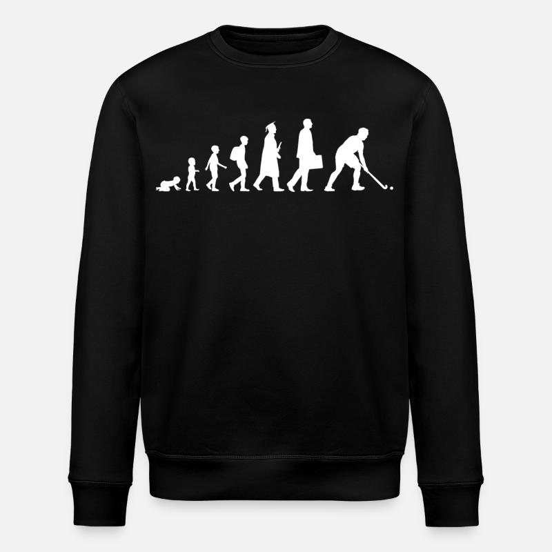 Évolution du hockey sur gazon - Sweat bio ROLLER Stanley/Stella Unisexe - noir