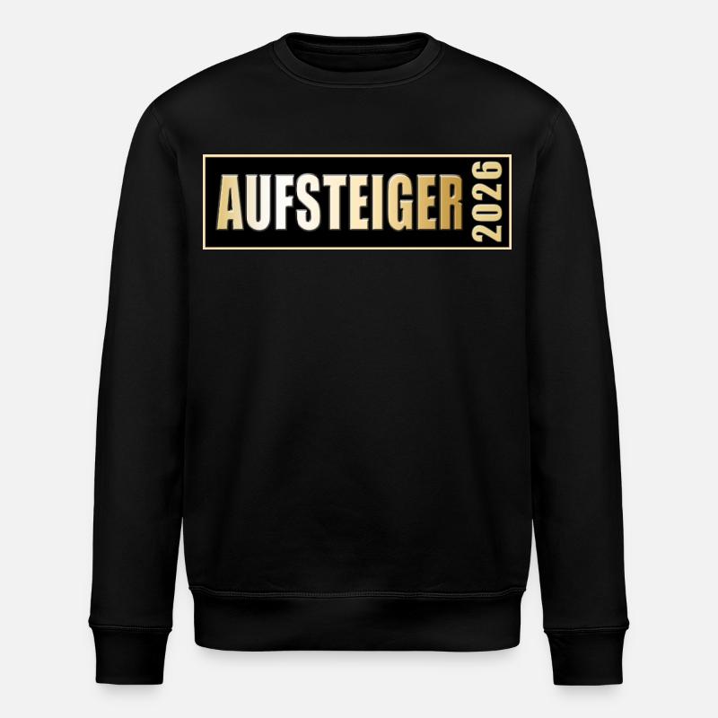 Promoted 2026 Promotion - Stanley/Stella ROLLER Unisex Organic Sweatshirt - black