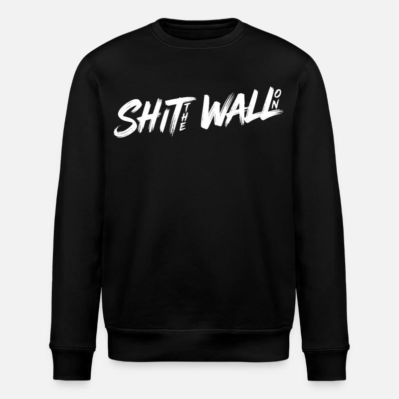 Arrête le mur - Sweat bio ROLLER Stanley/Stella Unisexe - noir