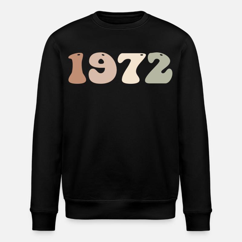 1972 - Stanley/Stella Unisex Bio-Sweatshirt ROLLER - Schwarz