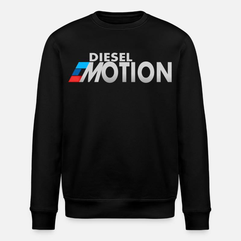 Diesel Emotionen - Stanley/Stella Unisex Bio-Sweatshirt ROLLER - Schwarz