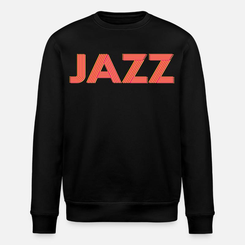 jazz - Stanley/Stella ROLLER Unisex Organic Sweatshirt - black
