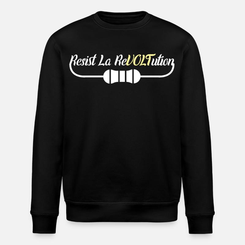 Elektroingenieur Witz - Stanley/Stella Unisex Bio-Sweatshirt ROLLER - Schwarz
