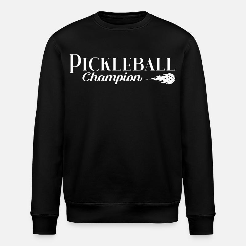 Pickleball - Stanley/Stella Unisex Bio-Sweatshirt ROLLER - Schwarz