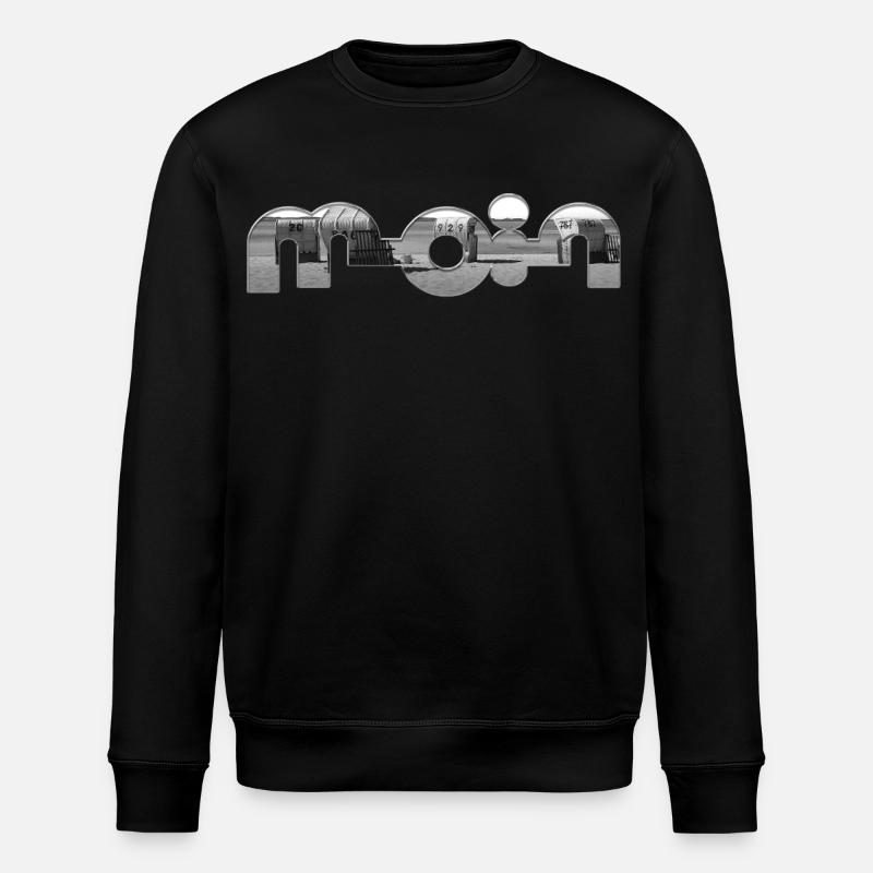 Hello - Stanley/Stella ROLLER Unisex Organic Sweatshirt - black