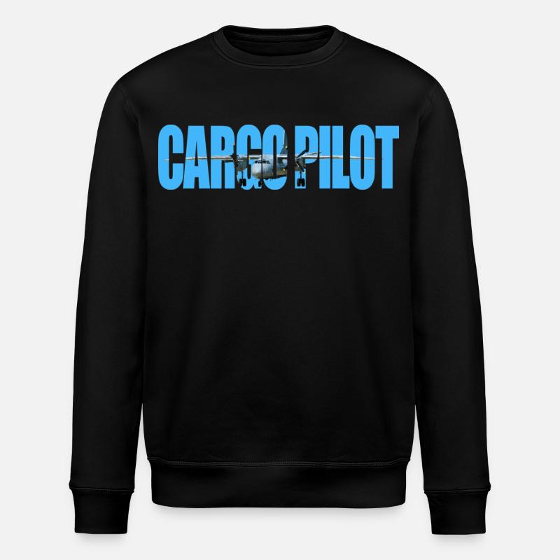 Cargo pilot An-26 - Stanley/Stella Unisex Bio-Sweatshirt ROLLER - Schwarz