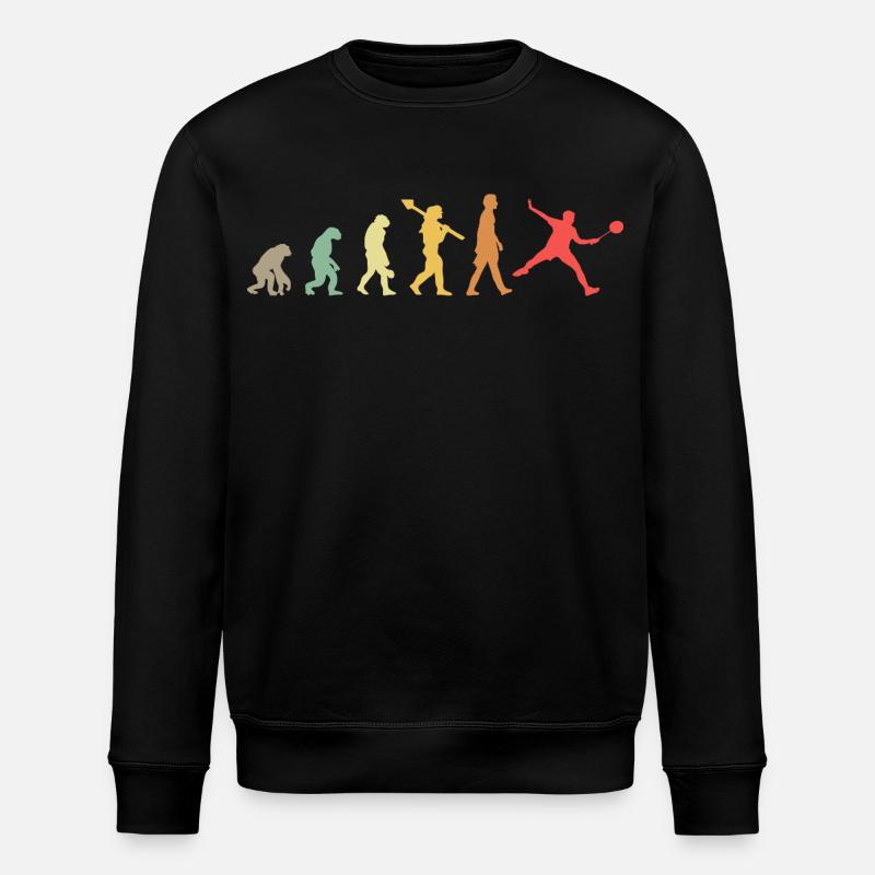 Badminton Evolution - Stanley/Stella ROLLER Unisex Organic Sweatshirt - black