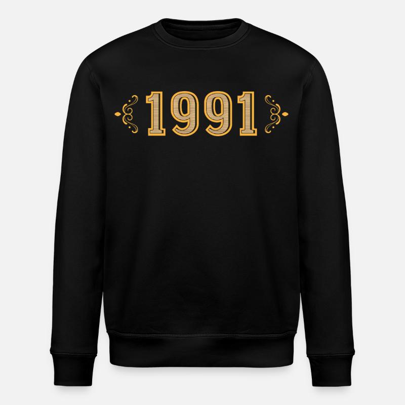Légende depuis 1991 rétro 1991 - Sweat bio ROLLER Stanley/Stella Unisexe - noir