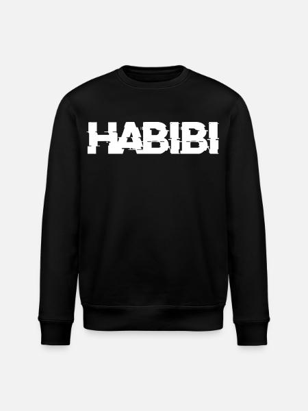 Habibi lettering - Stanley/Stella ROLLER Unisex Organic Sweatshirt - black