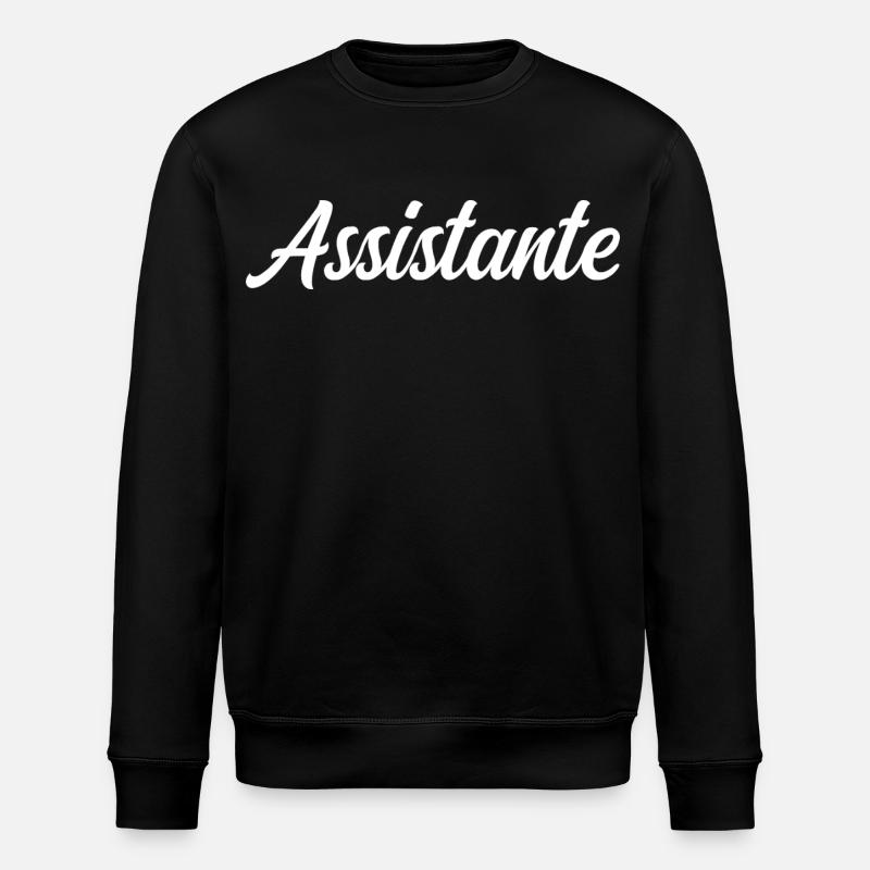 Assistante  - Sweat bio ROLLER Stanley/Stella Unisexe - noir