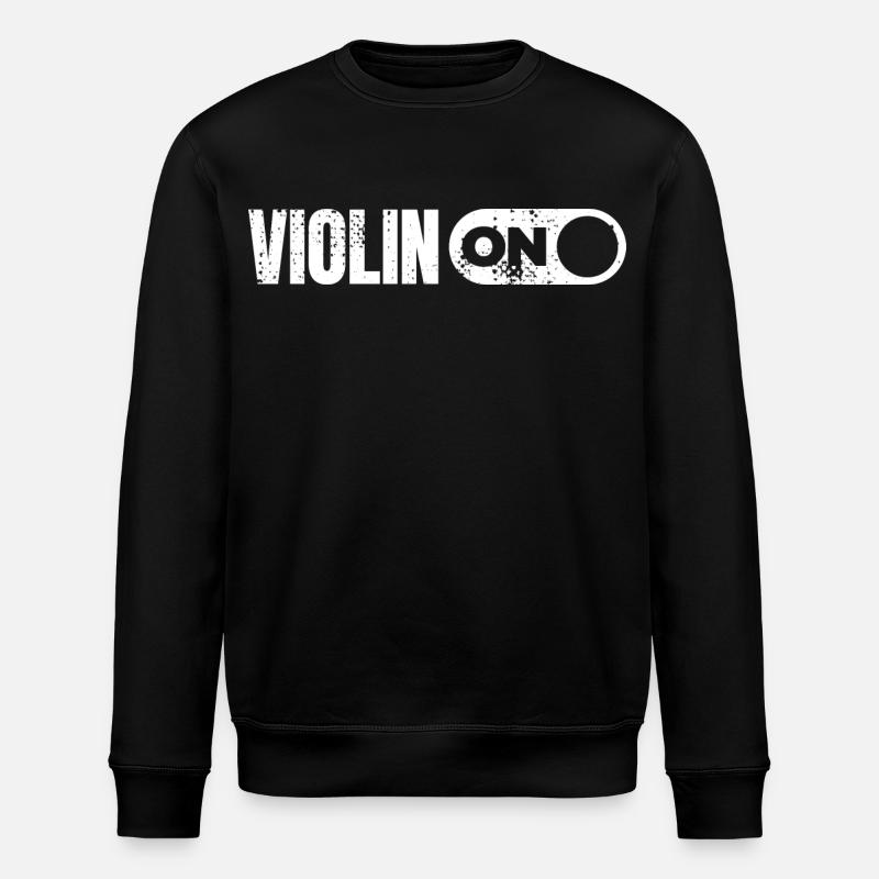 Drôle de violon - Sweat bio ROLLER Stanley/Stella Unisexe - noir