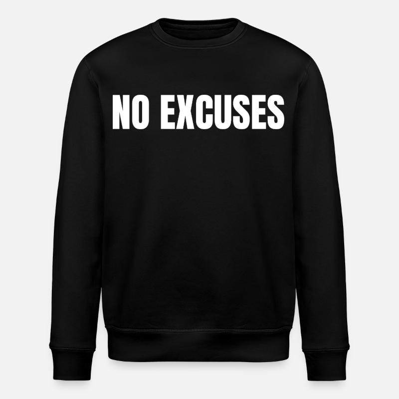Pas d’excuses - Sweat bio ROLLER Stanley/Stella Unisexe - noir