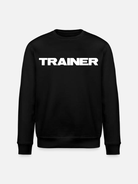 Trainer Power - Stanley/Stella ROLLER Unisex Organic Sweatshirt - black