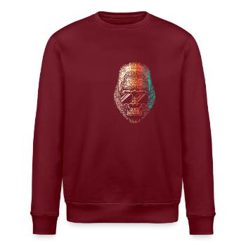 Gorilla - Stanley/Stella ROLLER Unisex Organic Sweatshirt - burgundy - Front - Nik (191cm)