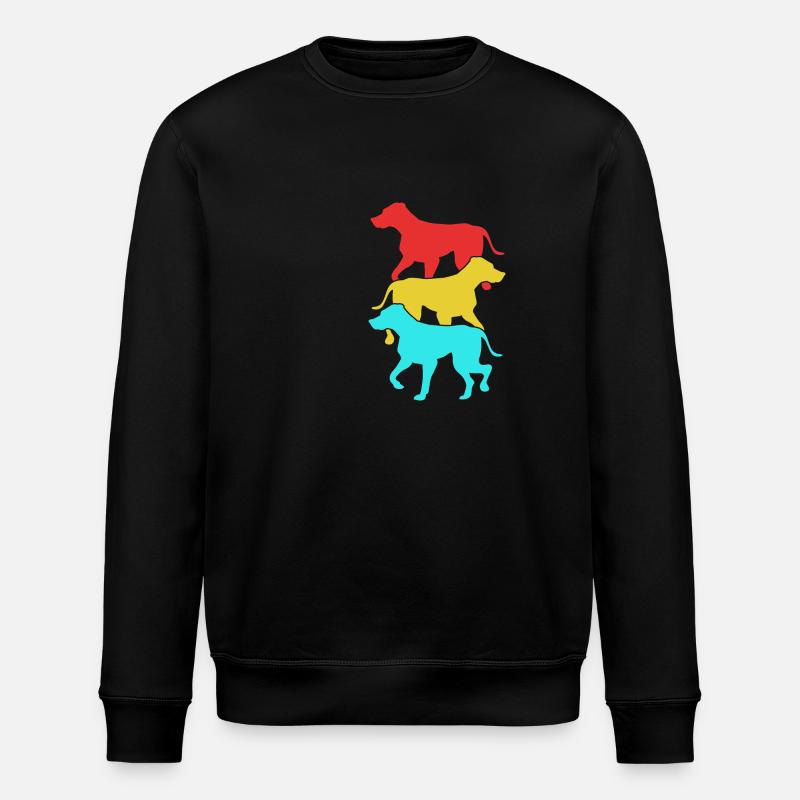 Rhodesian Ridgeback - Stanley/Stella Unisex Bio-Sweatshirt ROLLER - Schwarz