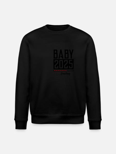 Baby 2025 Loading Saying - Stanley/Stella ROLLER Unisex Organic Sweatshirt - black