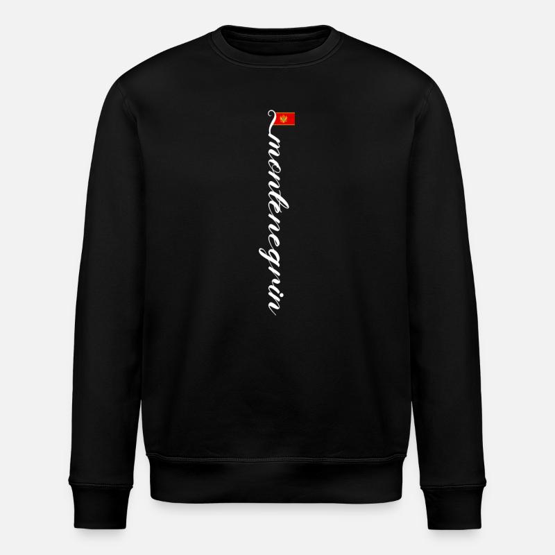 Montenegro - Stanley/Stella Unisex Bio-Sweatshirt ROLLER - Schwarz