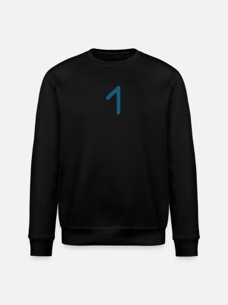 1 numéro un anniversaire - Sweat bio ROLLER Stanley/Stella Unisexe - noir