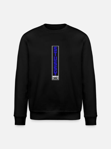 Stussy T-Shirt - Stanley/Stella økologisk unisex-sweatshirt ROLLER - sort