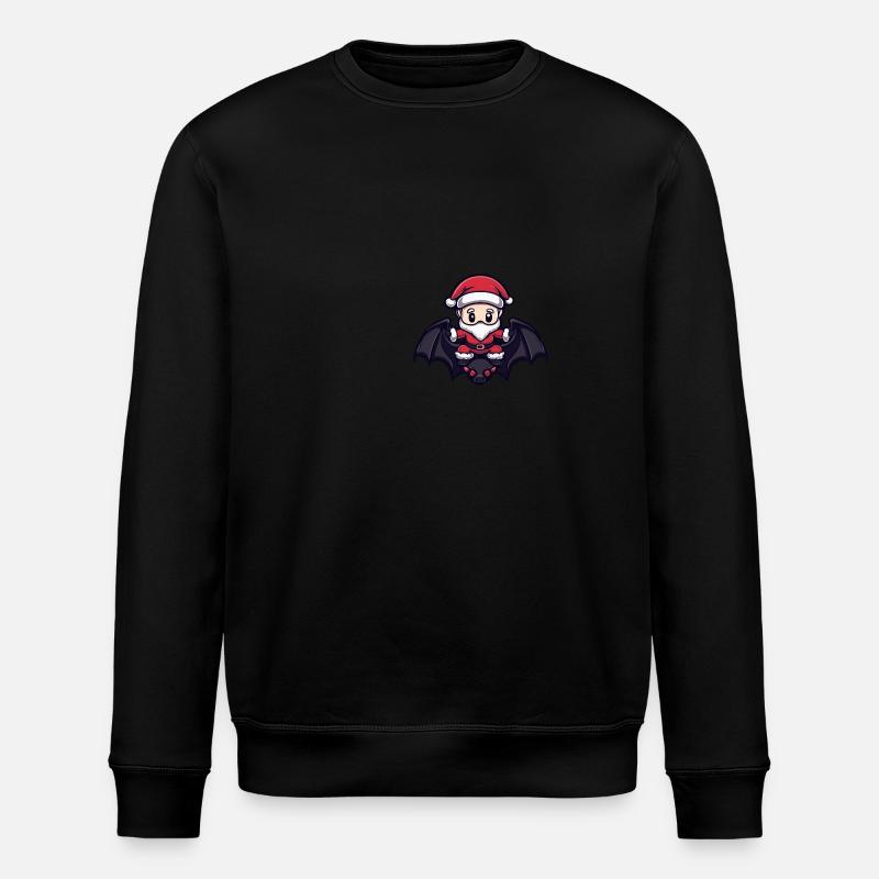 Chauve-souris Père Noël - Sweat bio ROLLER Stanley/Stella Unisexe - noir