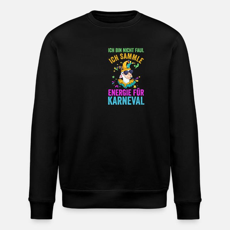 Costume de carnaval Carnaval - Sweat bio ROLLER Stanley/Stella Unisexe - noir