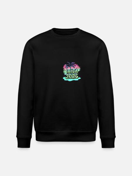 Ibiza 2025 Beach - Stanley/Stella ROLLER Unisex Organic Sweatshirt - black