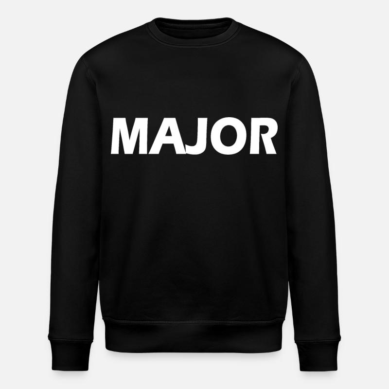 Major - Stanley/Stella Unisex Bio-Sweatshirt ROLLER - Schwarz