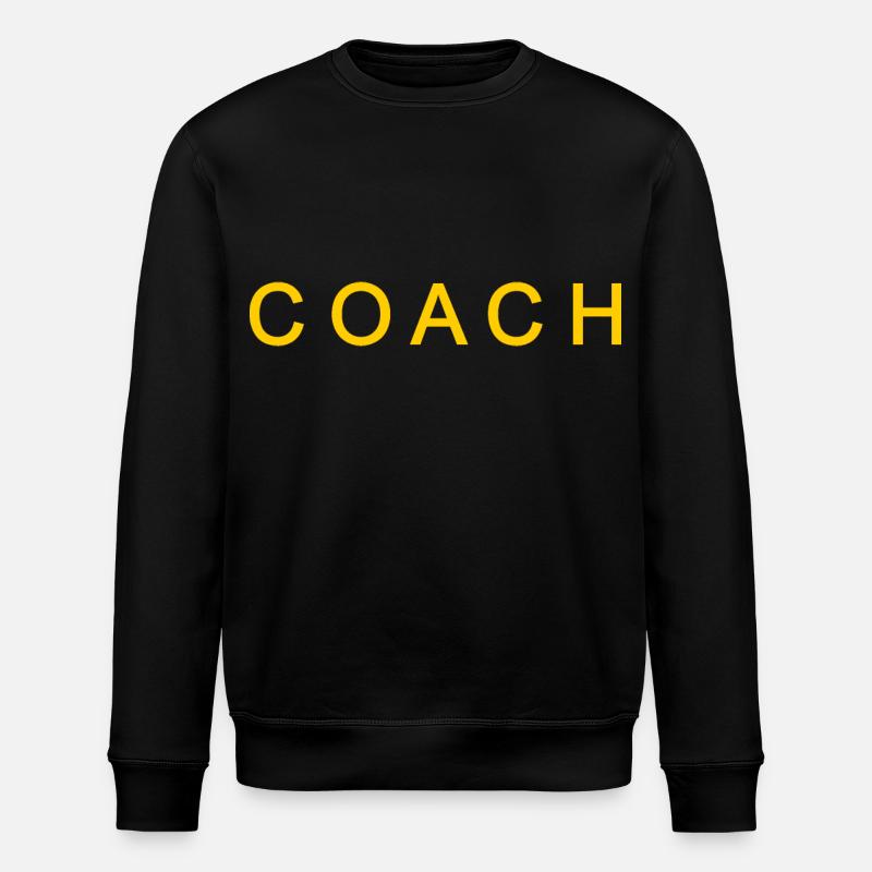 Coach - Stanley/Stella Unisex Bio-Sweatshirt ROLLER - Schwarz