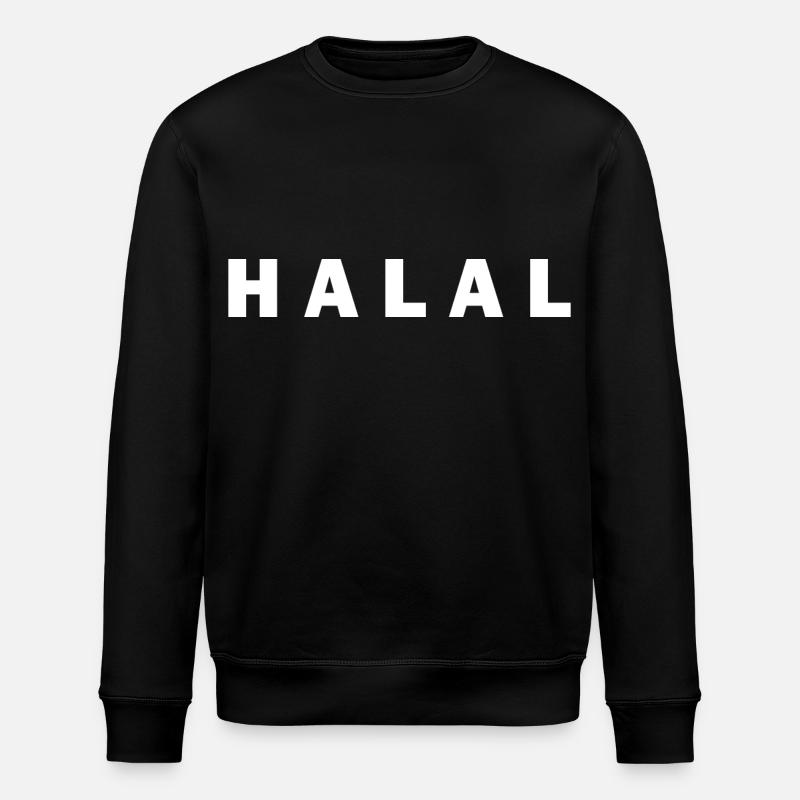 Halal - Sweat bio ROLLER Stanley/Stella Unisexe - noir