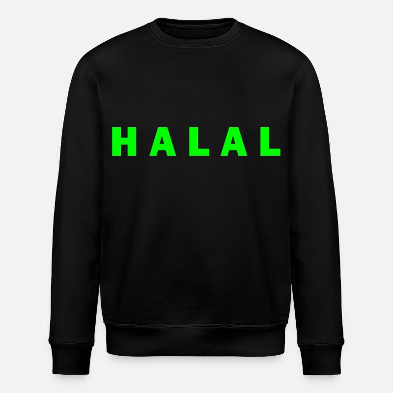 Halal - Stanley/Stella ROLLER Unisex Organic Sweatshirt - black
