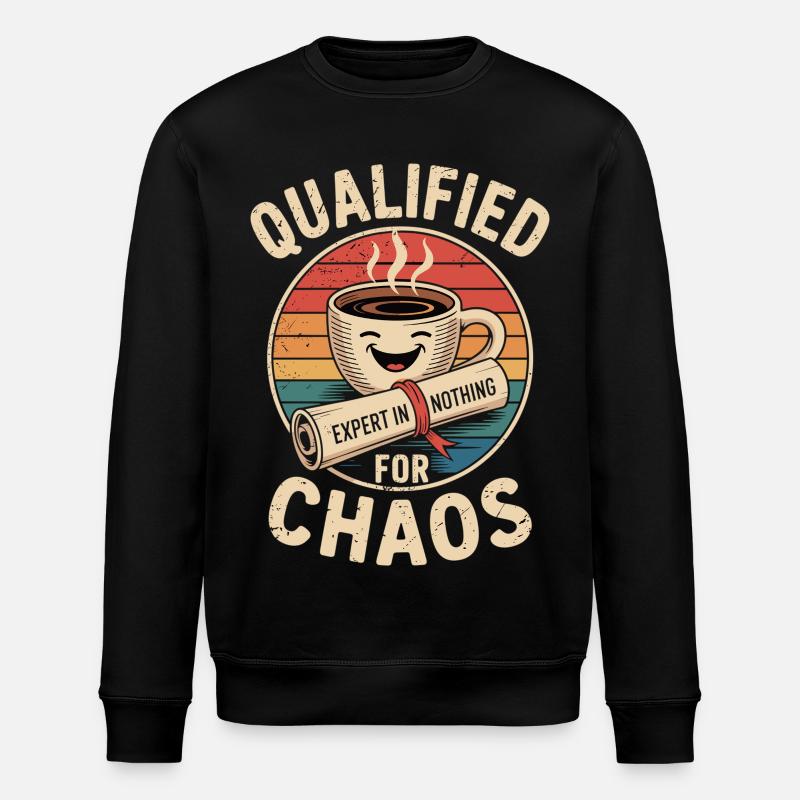Expert du chaos absolu - Sweat bio ROLLER Stanley/Stella Unisexe - noir