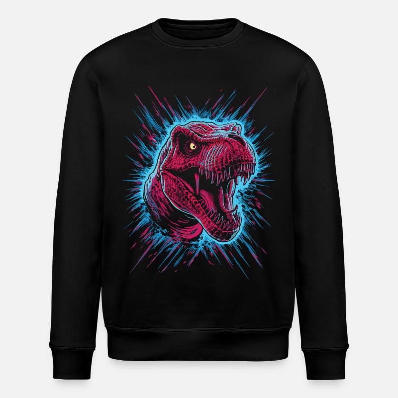 Puissance pure du T-Rex - Sweat bio ROLLER Stanley/Stella Unisexe - noir