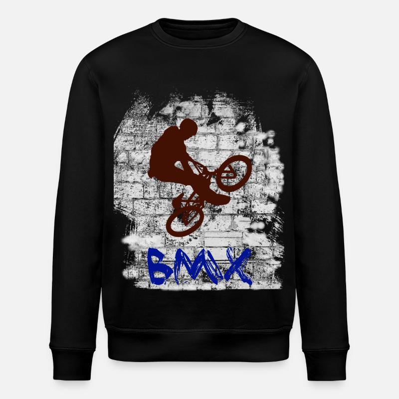 BMX 2 - Sweat bio ROLLER Stanley/Stella Unisexe - noir