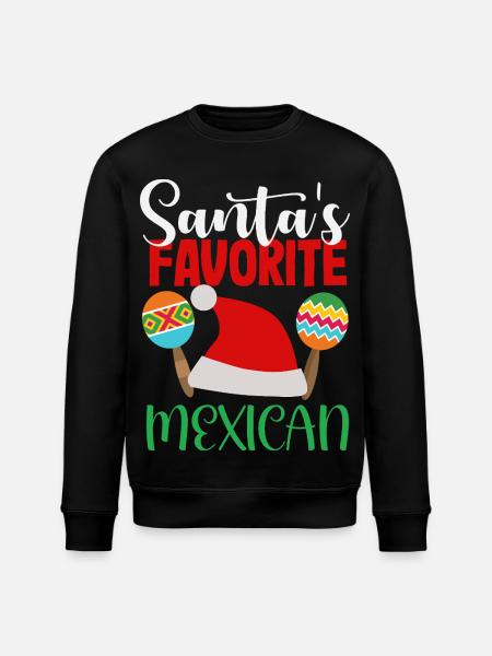 Mexico Pride & Home Mexican Mexico Flag - Stanley/Stella ROLLER Unisex Organic Sweatshirt - black