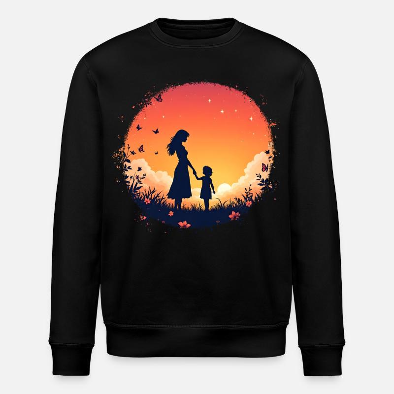 Mère - Sweat bio ROLLER Stanley/Stella Unisexe - noir