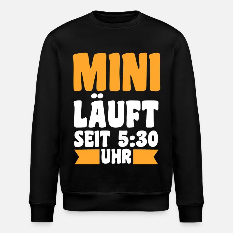 Fille Fils - Sweat bio ROLLER Stanley/Stella Unisexe - noir